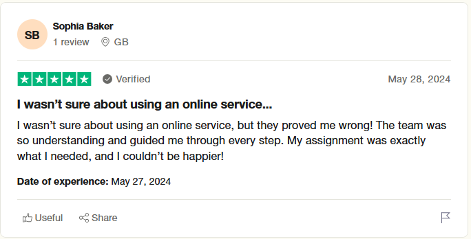 trustpilot review