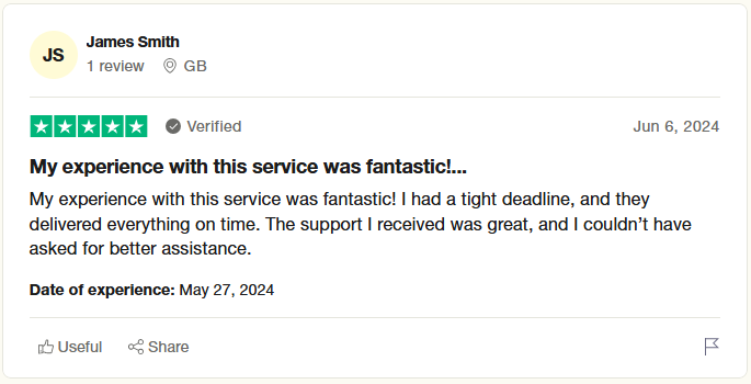 trustpilot review